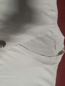 White Button-Down Cardigan