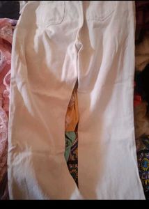 off white Denim Pants