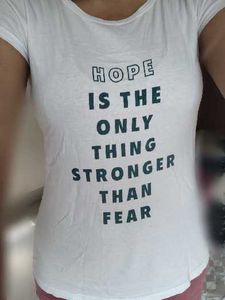 2 White Graphic Tee