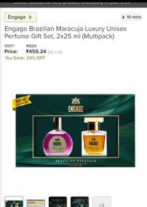 Engage Brazilian Maracuja Perfume Gift Set