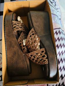 Woven Wedge Sandals