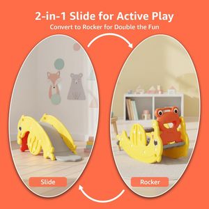 kids slide plus rocker