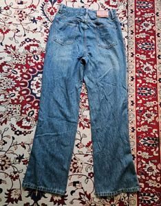 polo walk slit denim jeans