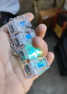 Mini Switch Keychain with LED Light