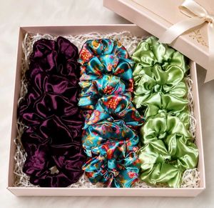 Luxury Satin Scrunchie Set - 18 Pcs