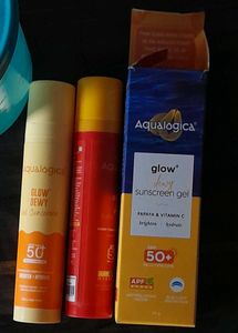 Aqualogica Glow Dewy Sunscreen Gel SPF 50+