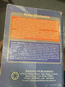 Power Electronics by Dr. P.S. Bimbhra