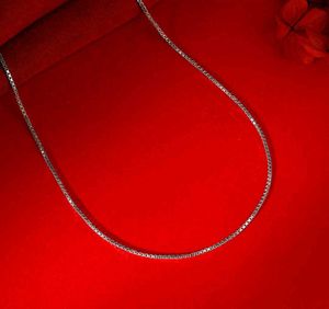 Pure 925 Sterling Silver Box Chain