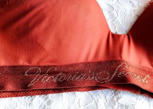 Victoria's Secret Orange Lace Bra