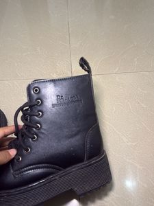 Classic Black Combat Boots
