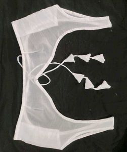 deep neck blouse non padded
