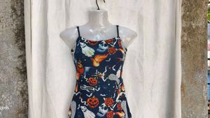 I. Spooky Halloween Mini Dress