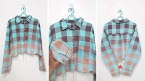 Checkered Long Sleeve loose fit shirt