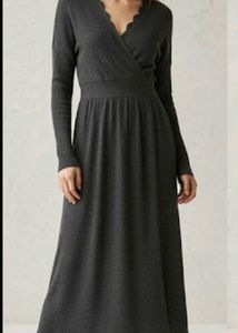 SaleElegant Grey Knit Dress