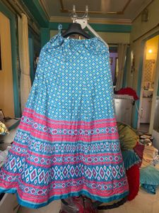 Vibrant Ethnic Lehenga Skirt