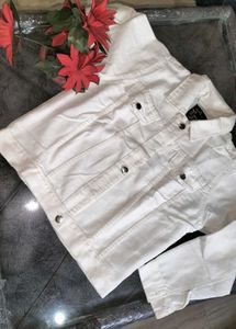 White Denim Jacket
