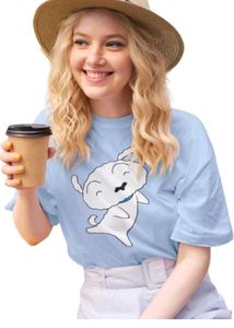 Cute Shiro Character Graphic Tee