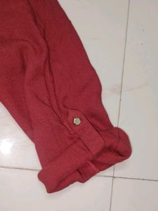 rust red tunic top/kurti🎀