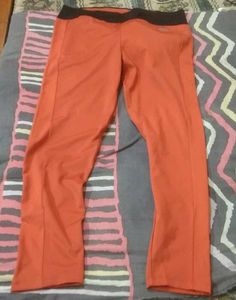 Brown High-Rise Leggings