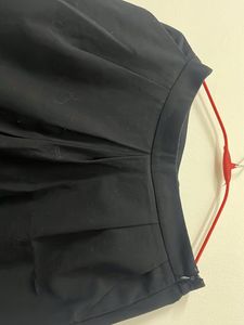 Black Wide Leg Cropped Pants