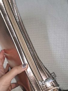 Party Wear Rose Gold Shoulder Bag / Slingbag
