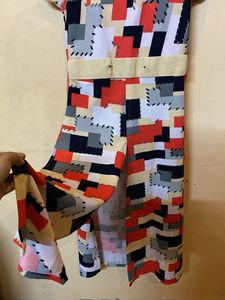 Patchwork Ethnic Gown