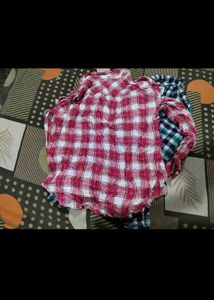 woMen's Plaid Shirts - Pack of 2