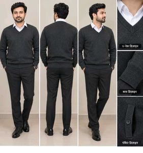 Men's V-Neck Sweater