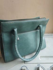 Stylish Teal Handbag