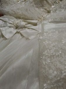 Elegant White Bridal gown