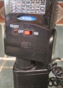 vintage canon DL 9000 camera flash reduction motor