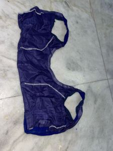 Royal Blue Designer Blouse