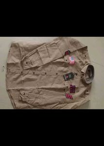 Men's Casual Cargo Style Shirt