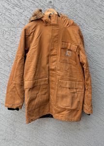 Carhartt Men's Brown Winter Parka Jacket