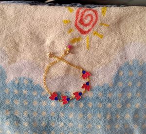 Floral Charm Bracelet