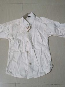 White Casual Shirt