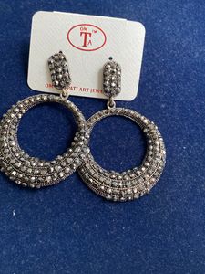 New Stone Earrings Big