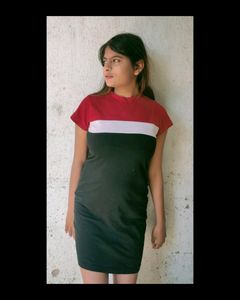 Red And White Bodycon