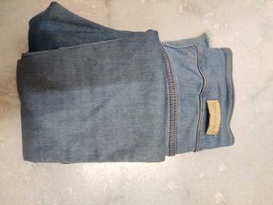 Lightblue Stylish High Waisted Jeans