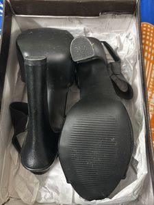 Stylish Black Platform Heels
