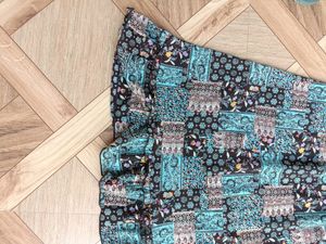 Blue And Black color Top For Women