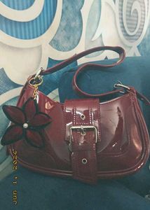 Red Velvet Flower Keychain/Bag Charm