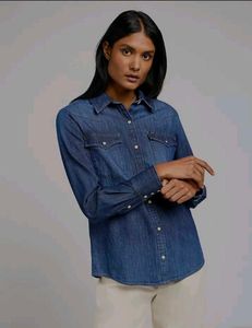 Classic Blue Denim Shirt