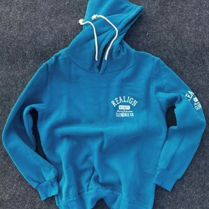 Blue Graphic Hoodie