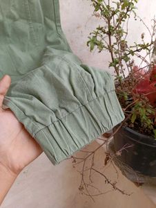 Olive Green Jogger Pants