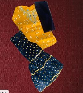 Girls Sharara Suit With Dupatta