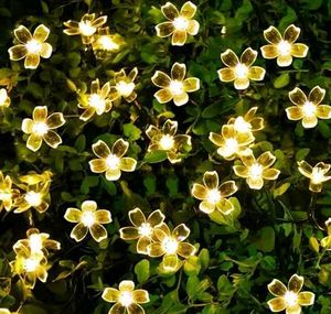 14 LED 3 Meter Warm White Silicone Blossom Flower