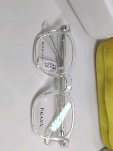 Prada Clear Frame Eyeglasses