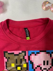 Cute Pink Bratz Club Graphic T-Shirt