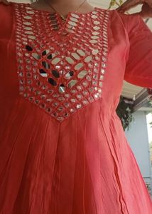 Elegant Embroidered Kurta Set